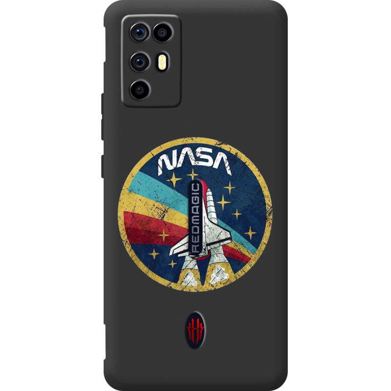 Чорний чохол BoxFace Nubia RedMagic 6R NASA
