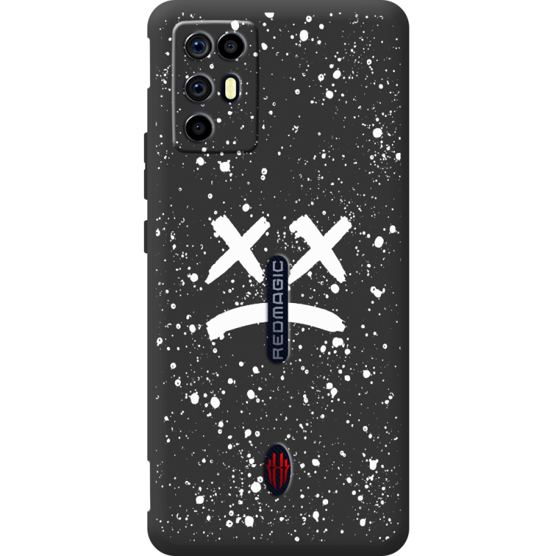 Чорний чохол BoxFace Nubia RedMagic 6R Sad Way