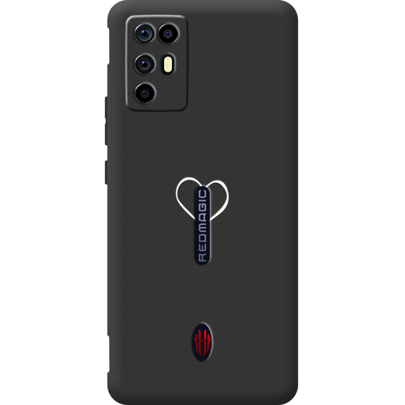 Чорний чохол BoxFace Nubia RedMagic 6R My Heart