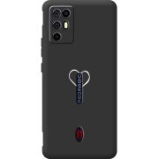 Чорний чохол BoxFace Nubia RedMagic 6R My Heart