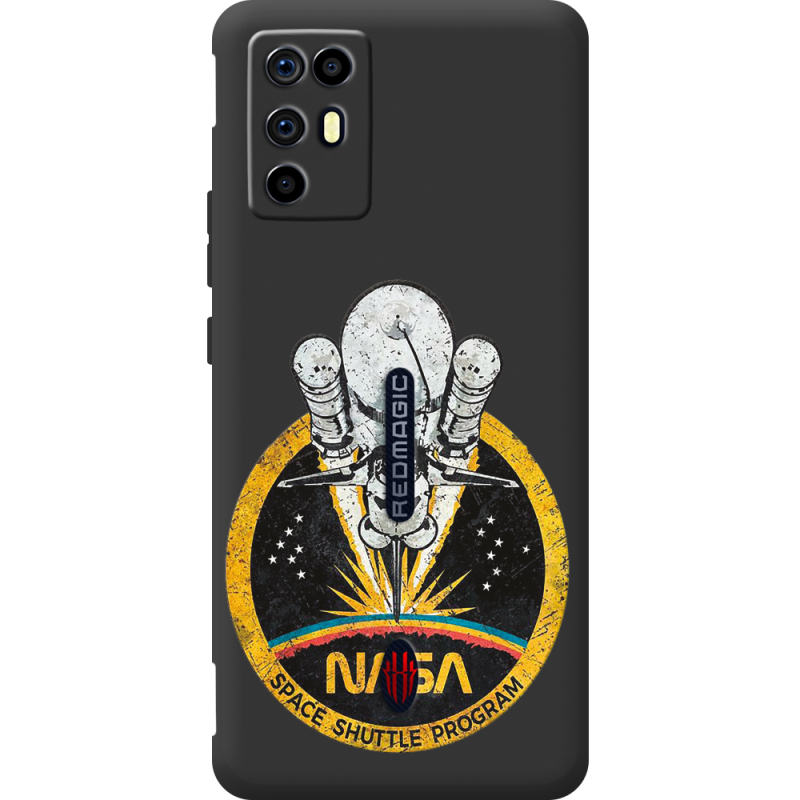 Чорний чохол BoxFace Nubia RedMagic 6R NASA Spaceship