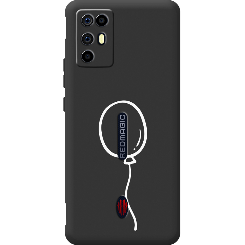 Чорний чохол BoxFace Nubia RedMagic 6R Balloon