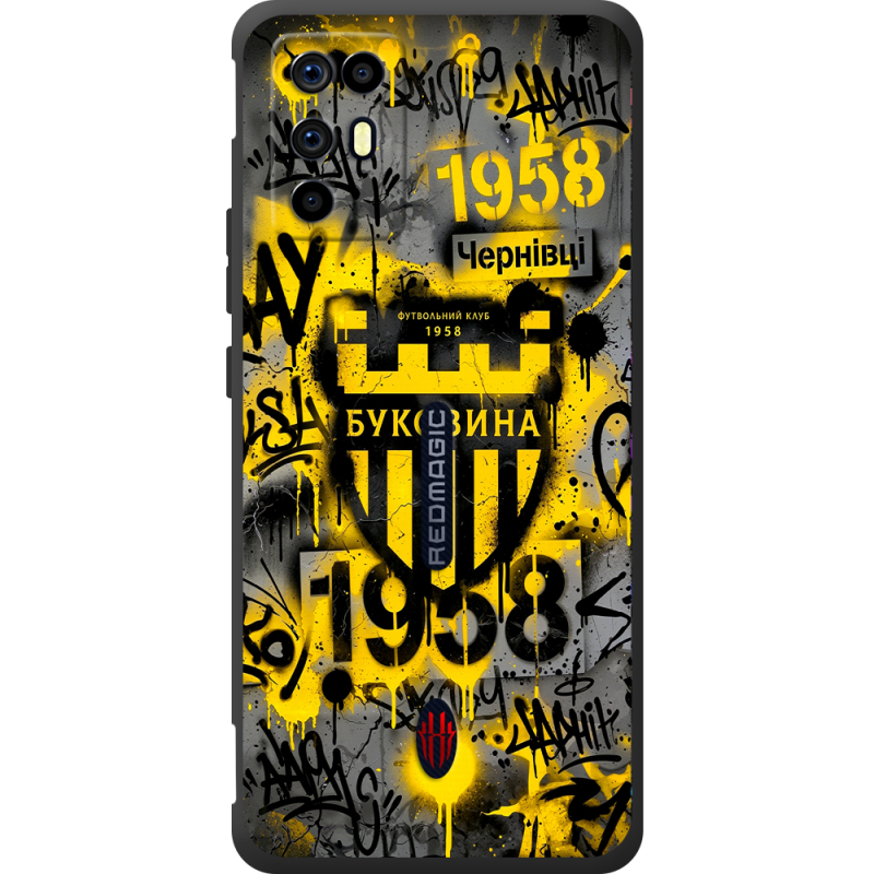 Чорний чохол BoxFace Nubia RedMagic 6R 