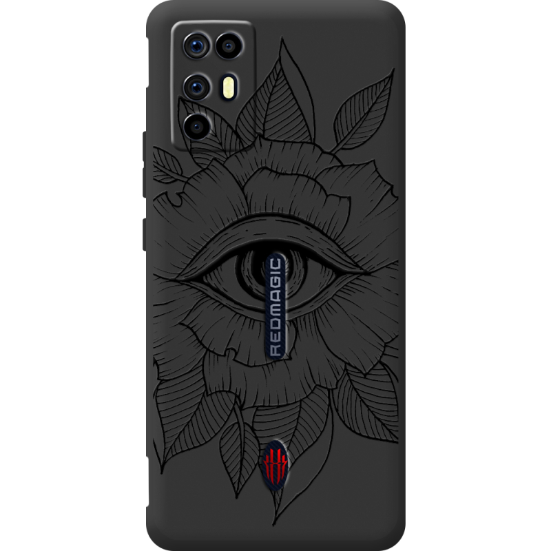 Чорний чохол BoxFace Nubia RedMagic 6R Eye