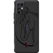 Чорний чохол BoxFace Nubia RedMagic 6R Horse