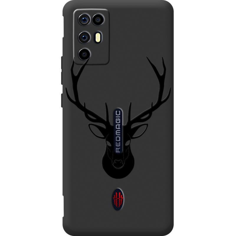 Чорний чохол BoxFace Nubia RedMagic 6R Deer