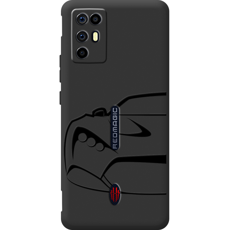Чорний чохол BoxFace Nubia RedMagic 6R Sportcar