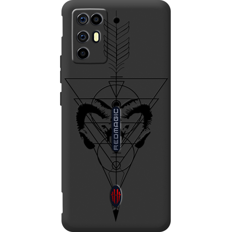 Чорний чохол BoxFace Nubia RedMagic 6R 