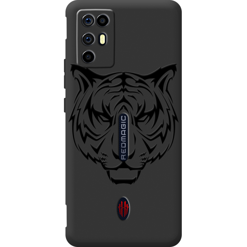 Чорний чохол BoxFace Nubia RedMagic 6R Tiger