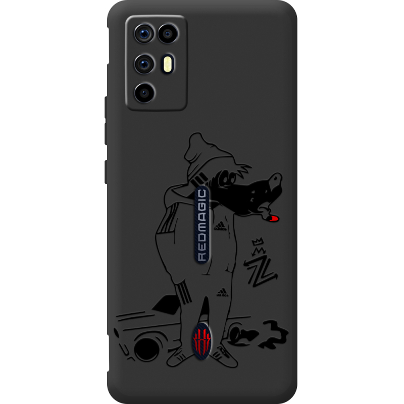 Чорний чохол BoxFace Nubia RedMagic 6R 