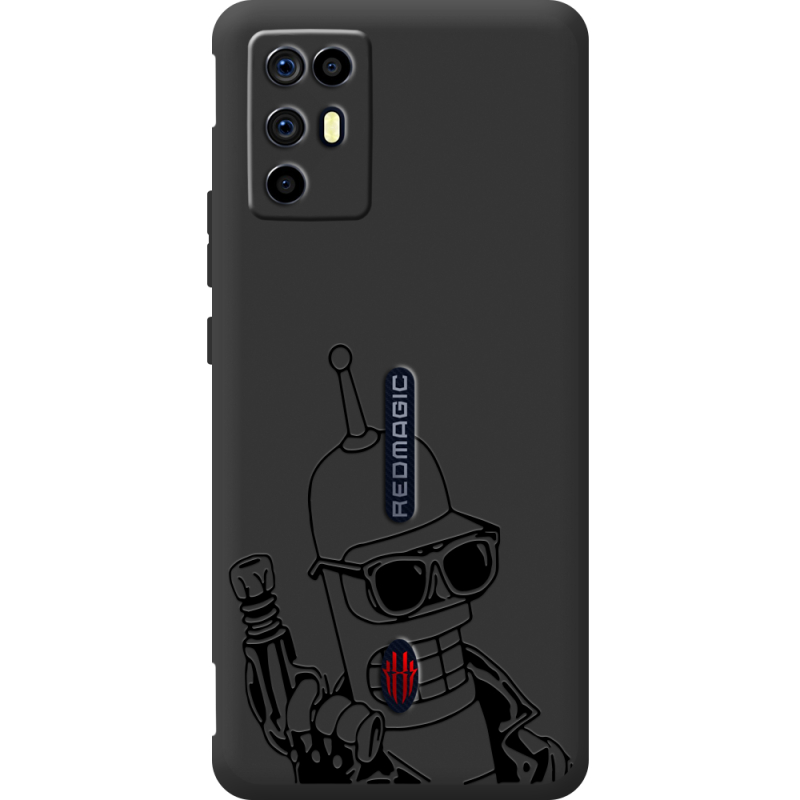 Чорний чохол BoxFace Nubia RedMagic 6R 
