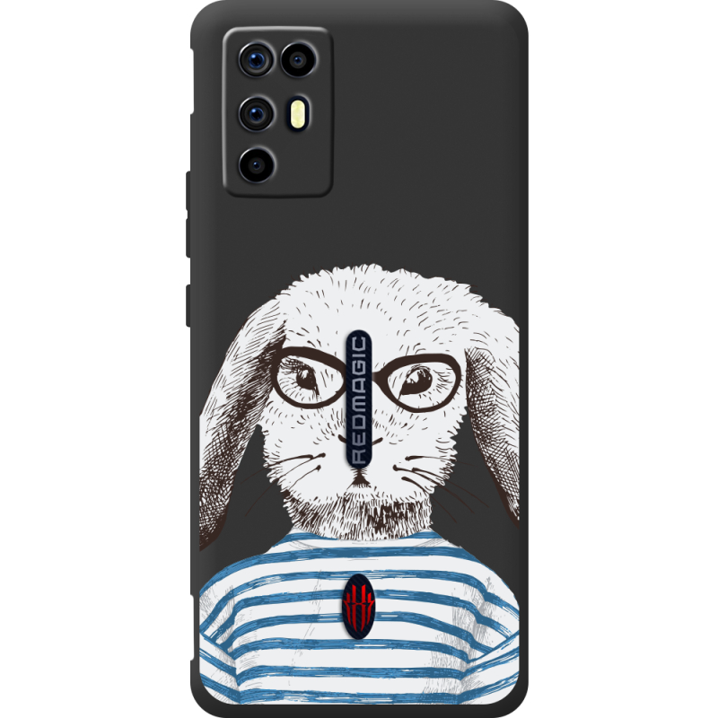 Прозорий чохол BoxFace Nubia RedMagic 6R MR. Rabbit