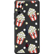 Прозорий чохол BoxFace Nubia RedMagic 6R с 3D-глазками Popcorn