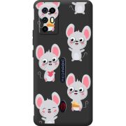 Прозорий чохол BoxFace Nubia RedMagic 6R с 3D-глазками Mouse