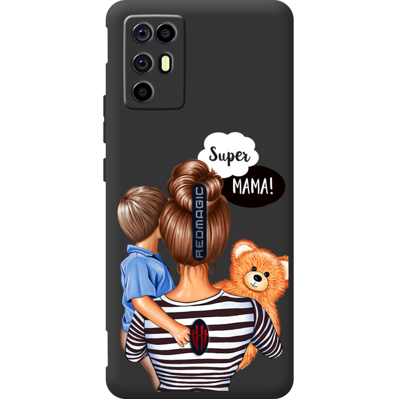 Прозорий чохол BoxFace Nubia RedMagic 6R Super Mama and Son