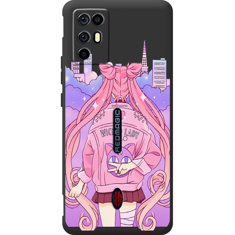 Прозорий чохол BoxFace Nubia RedMagic 6R Wiked Lady