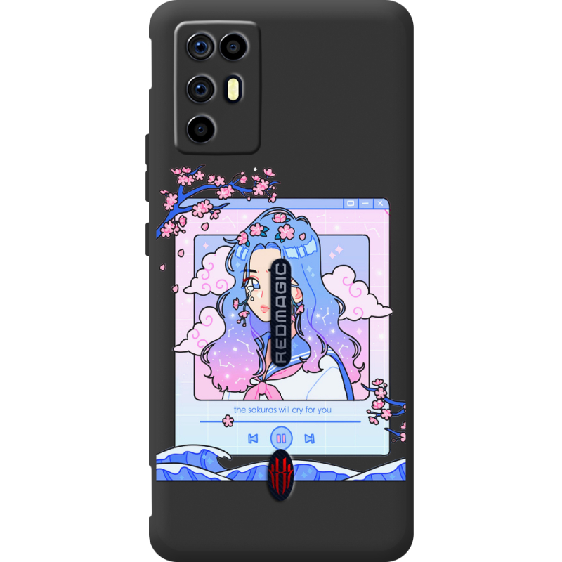 Прозорий чохол BoxFace Nubia RedMagic 6R The Sakuras Will Cry For You