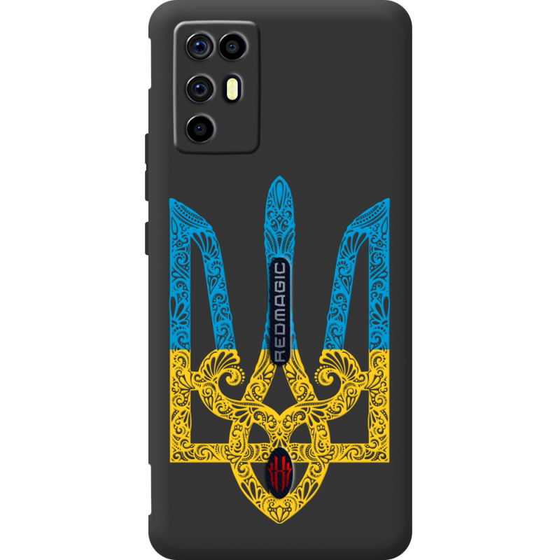 Прозорий чохол BoxFace Nubia RedMagic 6R Gold Trident