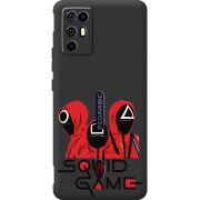 Прозорий чохол BoxFace Nubia RedMagic 6R siquid game люди в красном