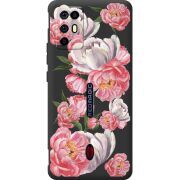 Прозорий чохол BoxFace Nubia RedMagic 6R Peony Watercolor Style