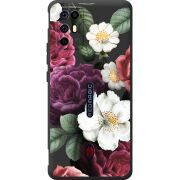 Прозорий чохол BoxFace Nubia RedMagic 6R Floral Dark Dreams