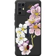 Прозорий чохол BoxFace Nubia RedMagic 6R Cherry Blossom