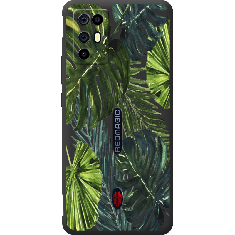 Прозорий чохол BoxFace Nubia RedMagic 6R Palm Tree