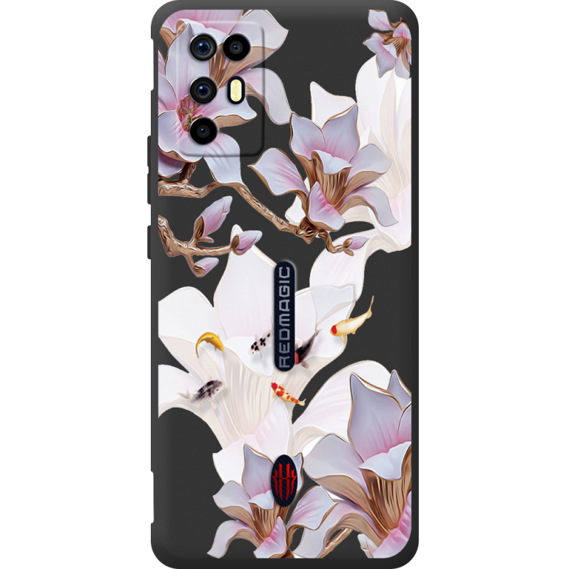 Прозорий чохол BoxFace Nubia RedMagic 6R Chinese Magnolia
