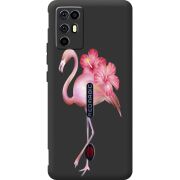 Прозорий чохол BoxFace Nubia RedMagic 6R Floral Flamingo