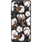 Прозорий чохол BoxFace Nubia RedMagic 6R Cotton flowers