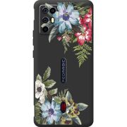 Прозорий чохол BoxFace Nubia RedMagic 6R Floral