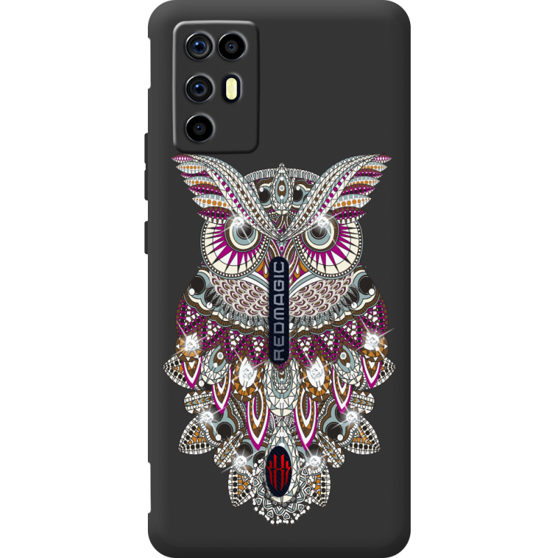 Чохол зі стразами Nubia RedMagic 6R Owl
