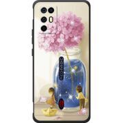Чохол зі стразами Nubia RedMagic 6R Little Boy and Girl