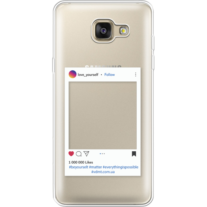 Прозрачный чехол Uprint Samsung A710 Galaxy A7 2016 Insta