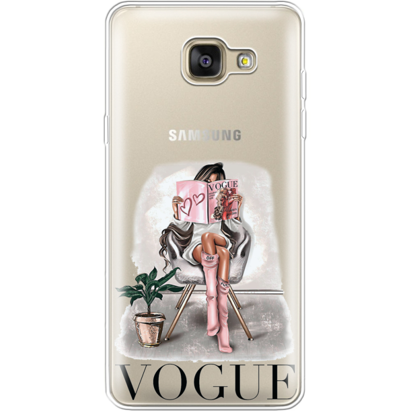Прозрачный чехол Uprint Samsung A710 Galaxy A7 2016 VOGUE