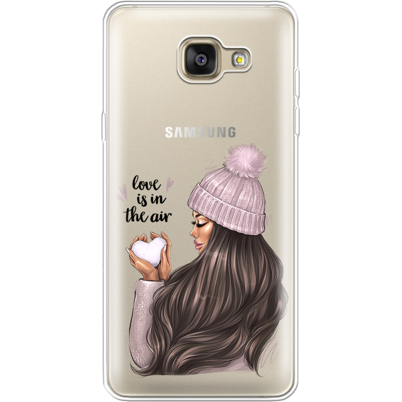 Прозрачный чехол Uprint Samsung A710 Galaxy A7 2016 love is in the air