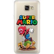 Прозрачный чехол Uprint Samsung A710 Galaxy A7 2016 Super Mario
