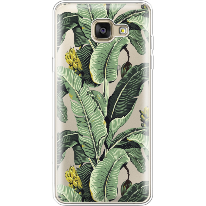 Прозрачный чехол Uprint Samsung A710 Galaxy A7 2016 Banana Leaves