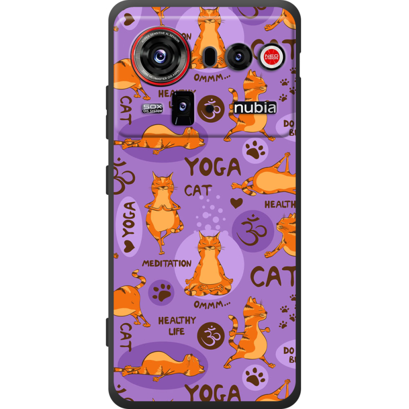Чохол BoxFace Nubia Z80 Ultra Yoga Cat