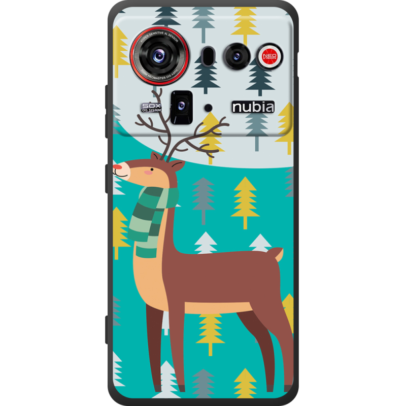 Чохол BoxFace Nubia Z80 Ultra Foresty Deer