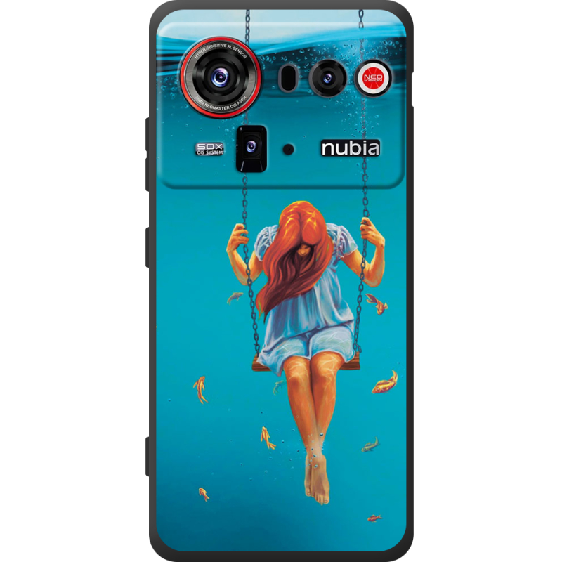 Чохол BoxFace Nubia Z80 Ultra Girl In The Sea