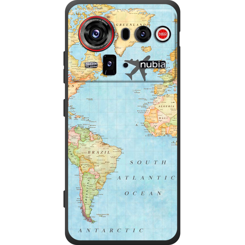 Чохол BoxFace Nubia Z80 Ultra Карта