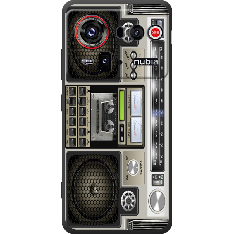 Чохол BoxFace Nubia Z80 Ultra Old Boombox