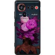 Чохол BoxFace Nubia Z80 Ultra Exquisite Purple Flowers