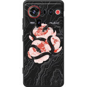 Чохол BoxFace Nubia Z80 Ultra Snake Rose
