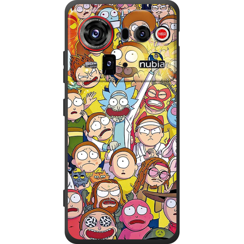 Чохол BoxFace Nubia Z80 Ultra Rick and Morty