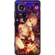 Чохол BoxFace Nubia Z80 Ultra Genshin Ёимия с огоньком