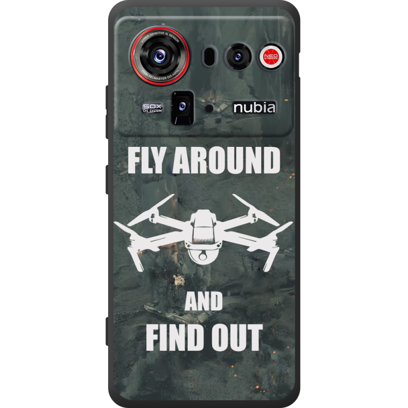 Чохол BoxFace Nubia Z80 Ultra Дрон Fly Around