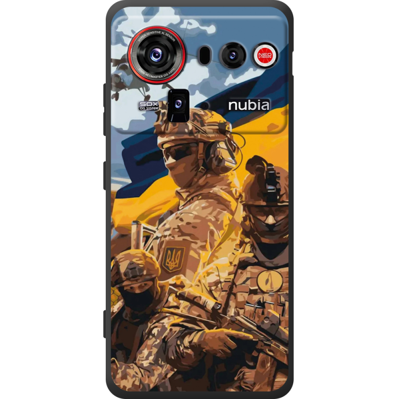 Чохол BoxFace Nubia Z80 Ultra Воїни ЗСУ