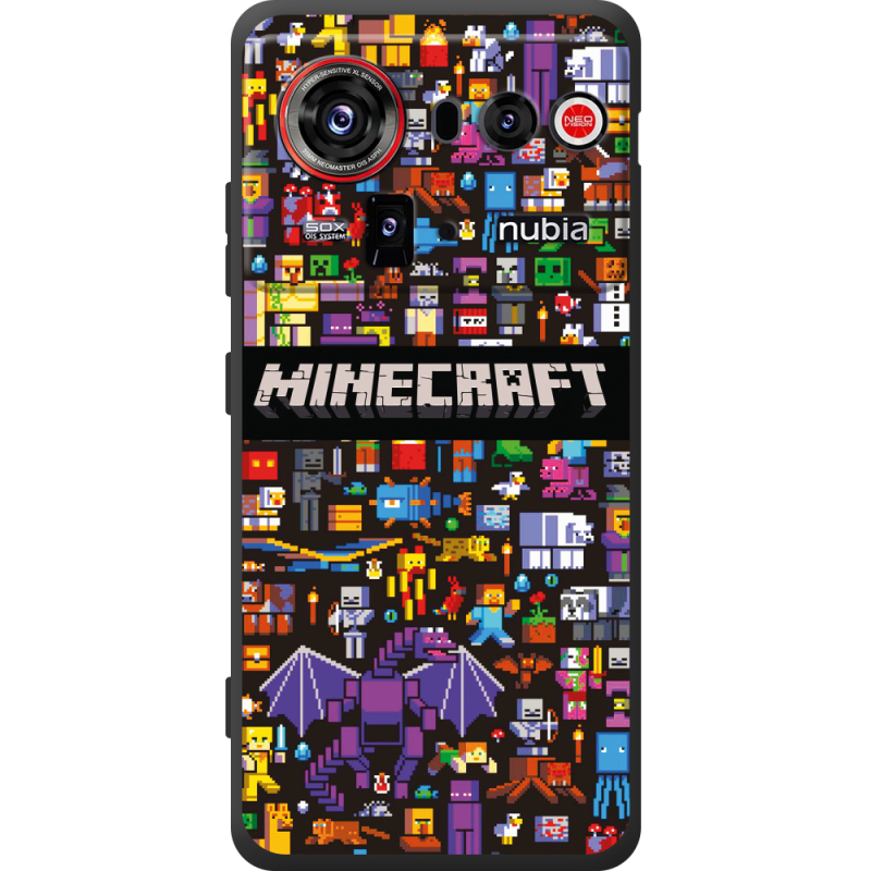 Чохол BoxFace Nubia Z80 Ultra Minecraft Mobbery